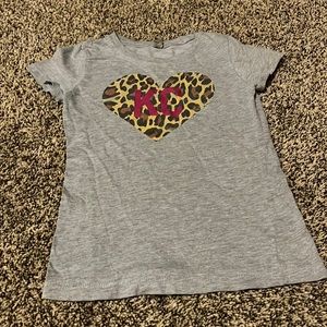 KC heart t-shirt